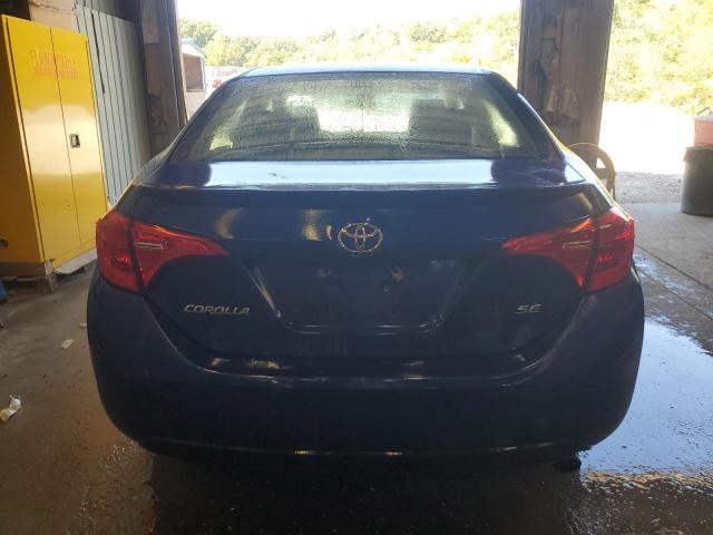 2T1BURHE4JC041708 - 2018 TOYOTA COROLLA L 蓝色 照片 6