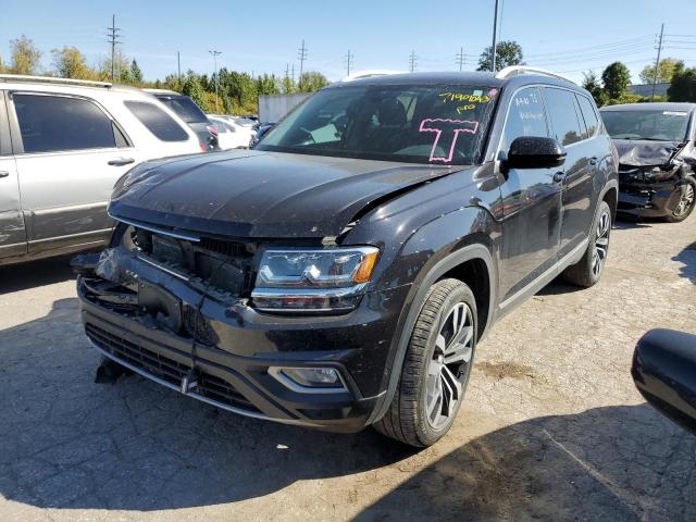 1V2TR2CA2LC505977 - 2020 VOLKSWAGEN ATLAS SEL PREMIUM BLACK photo 1