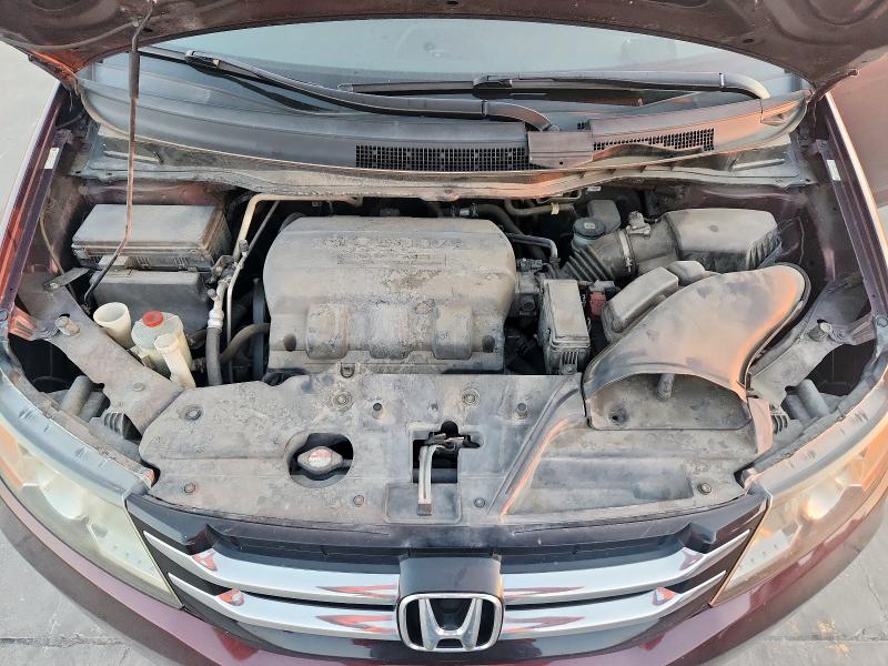 5FNRL5H64EB028803 - 2014 HONDA ODYSSEY EXL MAROON photo 12