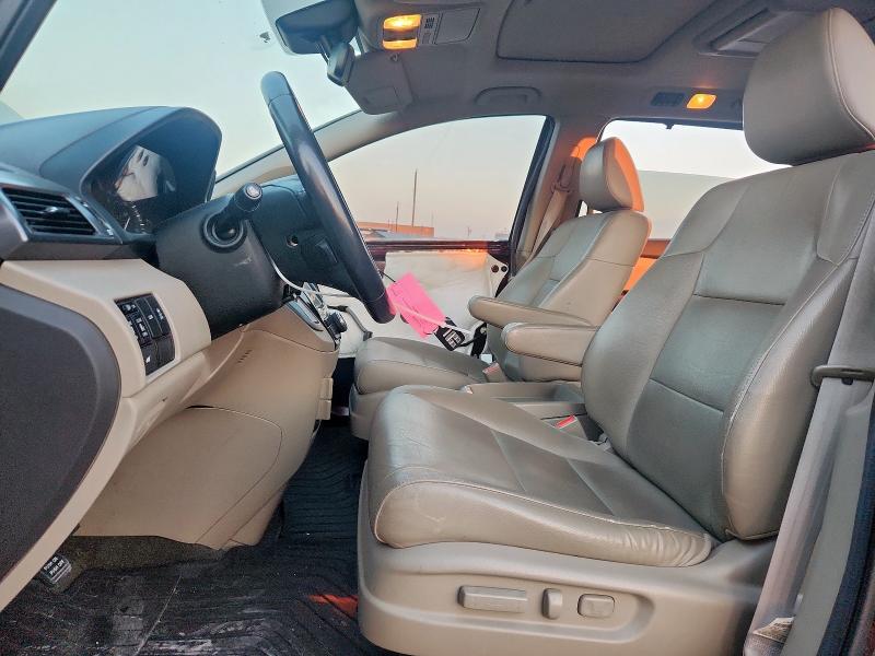 5FNRL5H64EB028803 - 2014 HONDA ODYSSEY EXL MAROON photo 7