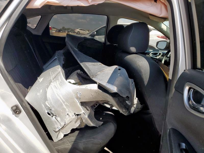 3N1AB7AP6KY315206 - 2019 NISSAN SENTRA S SILVER photo 10