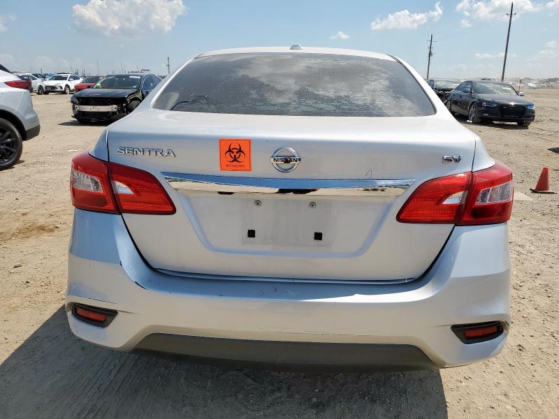 3N1AB7AP6KY315206 - 2019 NISSAN SENTRA S SILVER photo 6