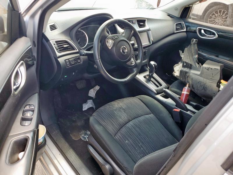 3N1AB7AP6KY315206 - 2019 NISSAN SENTRA S SILVER photo 8