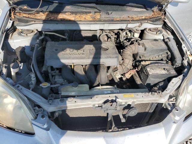 2T1KR32E46C571322 - 2006 TOYOTA COROLLA MA XR SILVER photo 11