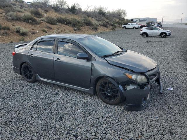2T1BU4EE0BC693847 - 2011 TOYOTA COROLLA BASE ნაცრისფერი ფოტო 4