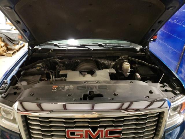 3GTU2VEC6FG474356 - 2015 GMC SIERRA K1500 SLT BLUE photo 11