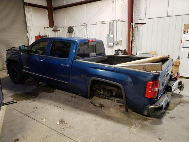 3GTU2VEC6FG474356 - 2015 GMC SIERRA K1500 SLT BLUE photo 2