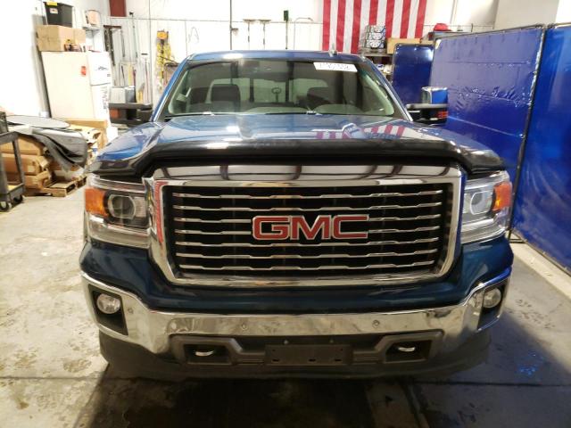 3GTU2VEC6FG474356 - 2015 GMC SIERRA K1500 SLT BLUE photo 5