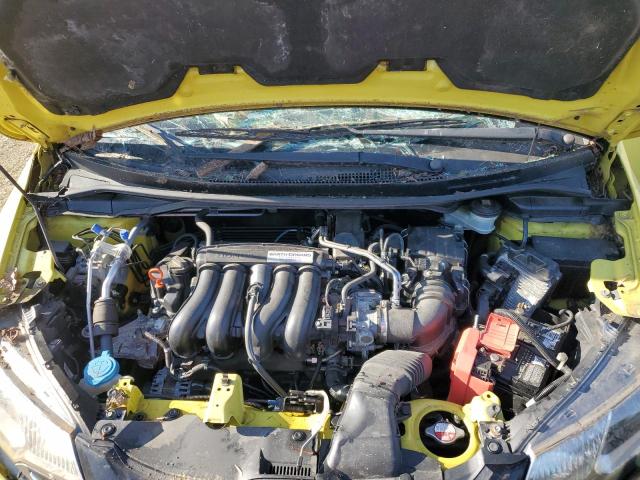 3HGGK5H81FM752958 - 2015 HONDA FIT EX YELLOW photo 11