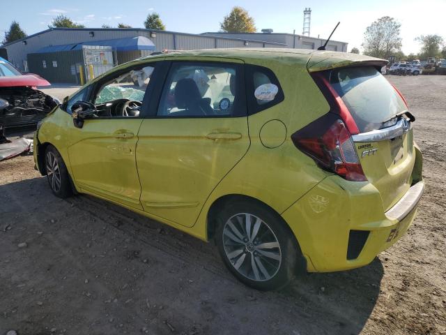 3HGGK5H81FM752958 - 2015 HONDA FIT EX YELLOW photo 2