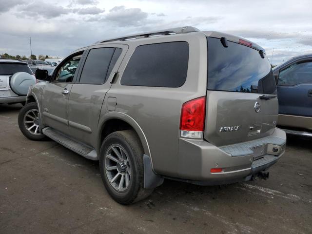 5N1AA08CX8N604651 - 2008 NISSAN ARMADA SE BROWN photo 2