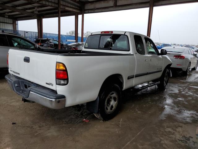 5TBRT34151S133735 - 2001 TOYOTA TUNDRA ACCESS CAB თეთრი ფოტო 3