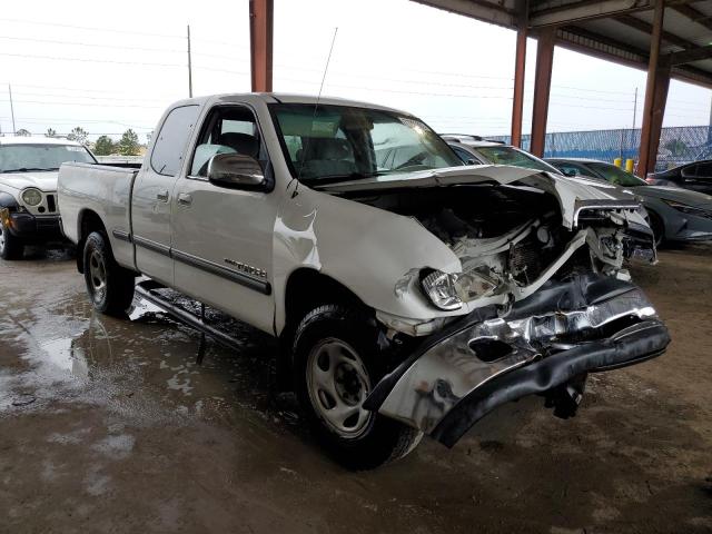 5TBRT34151S133735 - 2001 TOYOTA TUNDRA ACCESS CAB თეთრი ფოტო 4