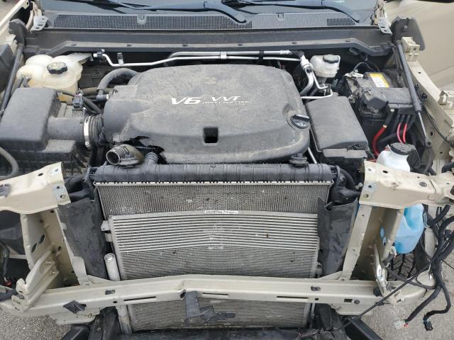 1GCGTDEN6M1289449 - 2021 CHEVROLET COLORADO Z71 BEIGE photo 11