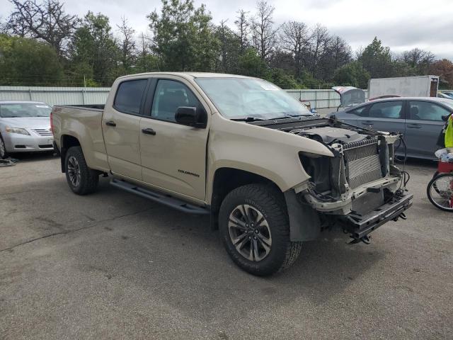 1GCGTDEN6M1289449 - 2021 CHEVROLET COLORADO Z71 BEIGE photo 4