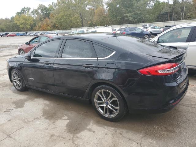 3FA6P0LU4HR344033 - 2017 FORD FUSION SE HYBRID BLACK photo 2