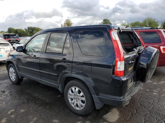 JHLRD78966C053559 - 2006 HONDA CR-V SE BLACK photo 2