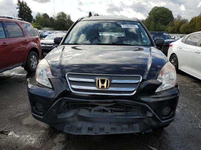 JHLRD78966C053559 - 2006 HONDA CR-V SE BLACK photo 5