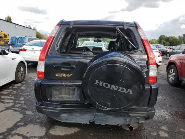 JHLRD78966C053559 - 2006 HONDA CR-V SE BLACK photo 6