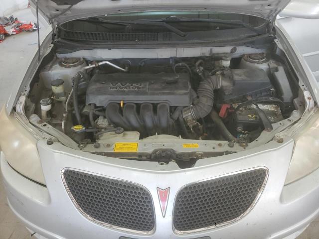 5Y2SL63875Z445214 - 2005 PONTIAC VIBE SILVER photo 11