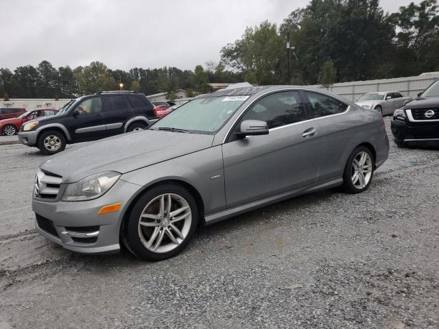 WDDGJ5HB7CF861391 - 2012 MERCEDES-BENZ C 350 GRAY photo 1