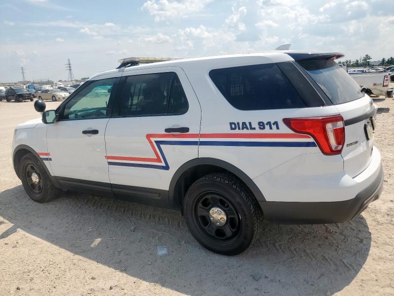 1FM5K8AR8HGB55518 - 2017 FORD EXPLORER POLICE INTERCEPTOR WHITE photo 2