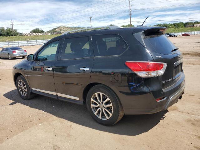 5N1AR2MMXDC684154 - 2013 NISSAN PATHFINDER S BLACK photo 2