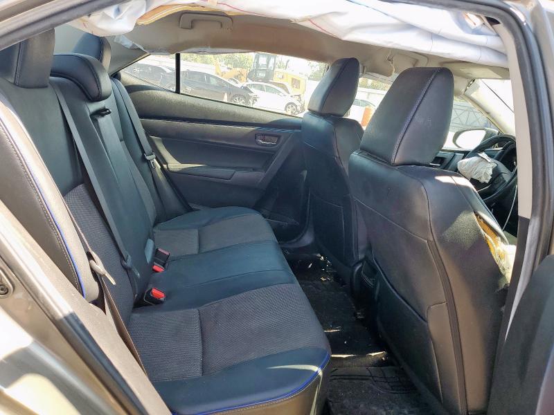 5YFBURHE2KP863084 - 2019 TOYOTA COROLLA L CHARCOAL photo 10