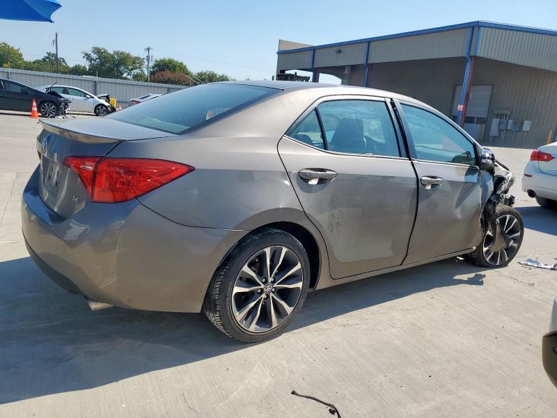 5YFBURHE2KP863084 - 2019 TOYOTA COROLLA L CHARCOAL photo 3