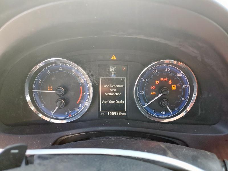 5YFBURHE2KP863084 - 2019 TOYOTA COROLLA L CHARCOAL photo 9