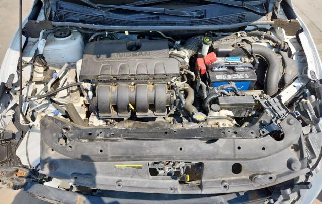 3N1AB7AP7KY270762 - 2019 NISS SENTRA S WHITE photo 11