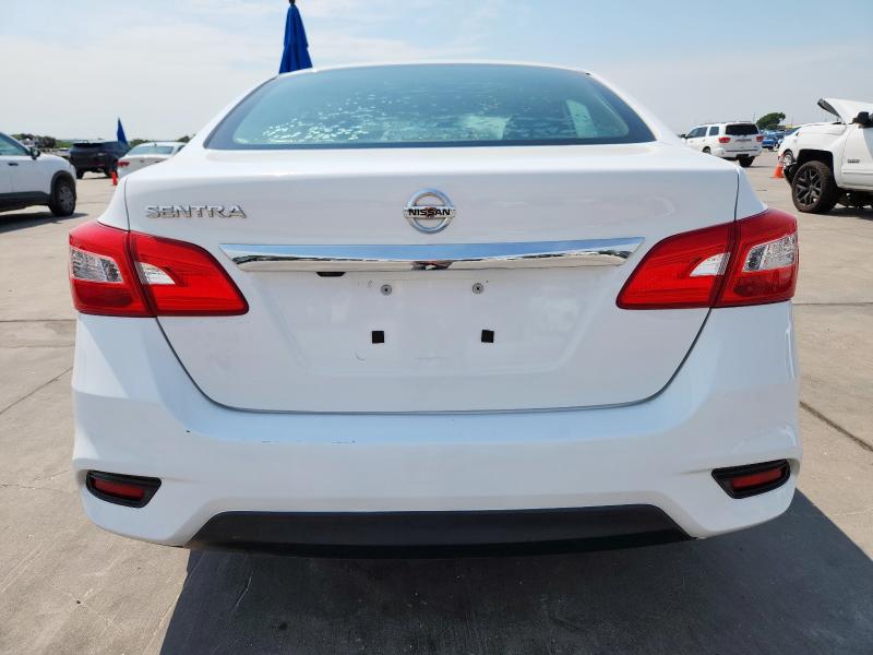 3N1AB7AP7KY270762 - 2019 NISS SENTRA S WHITE photo 6