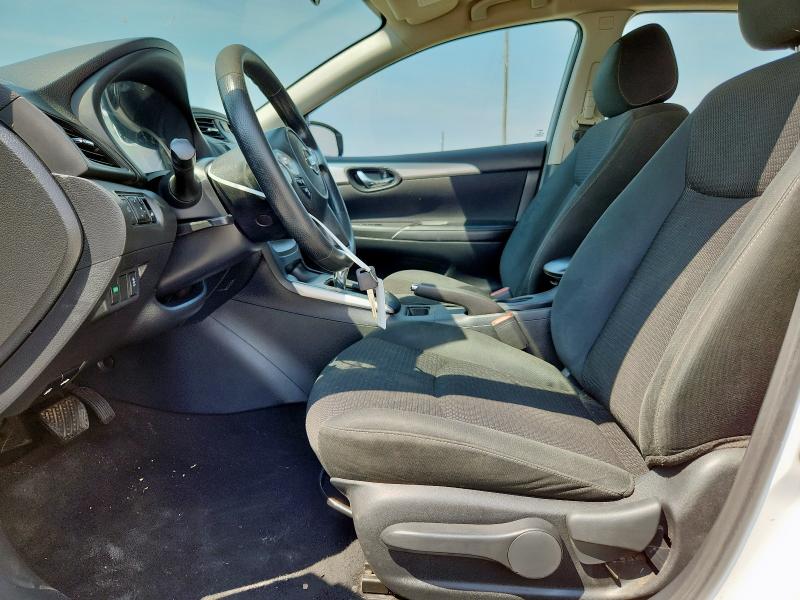 3N1AB7AP7KY270762 - 2019 NISS SENTRA S WHITE photo 7