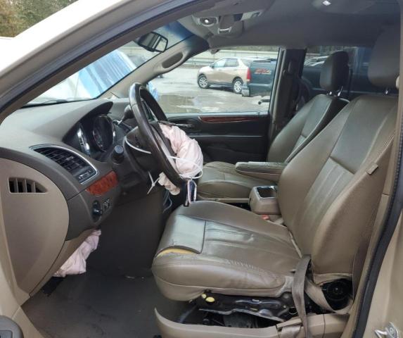 2C4RC1BG1ER359482 - 2014 CHRYSLER TOWN & COU TOURING BEIGE photo 7