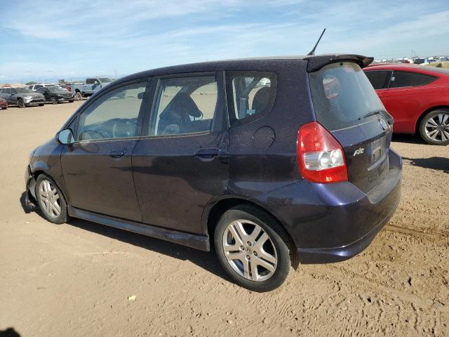 JHMGD37628S013104 - 2008 HONDA FIT SPORT Violet photo 2