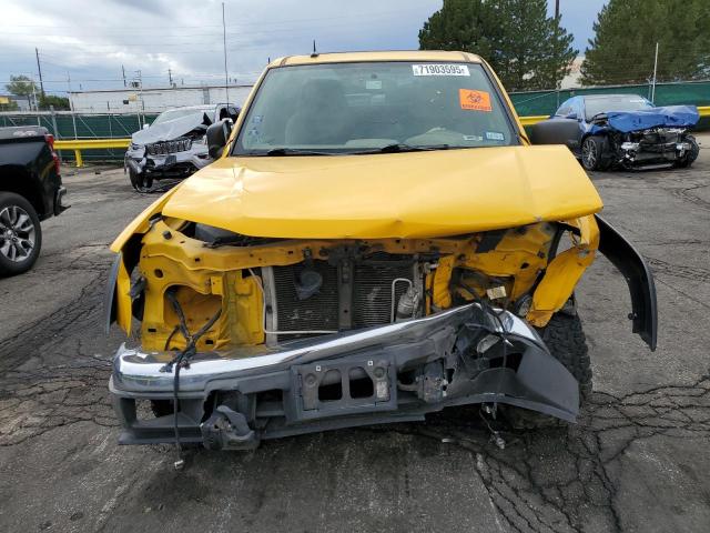1GCDS196X68168246 - 2006 CHEVROLET COLORADO ყვითელი ფოტო 5