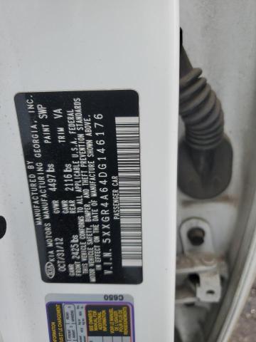 5XXGR4A64DG146176 - 2013 KIA OPTIMA SX 白色 照片 12