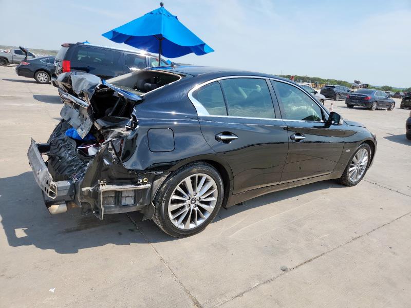 JN1EV7AP0JM363021 - 2018 INFINITI Q50 LUXE 黑色 照片 3
