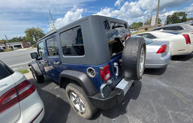 1J4BA3H10AL223220 - 2010 JEEP WRANGLER U SPORT Կապույտ լուսանկար 3