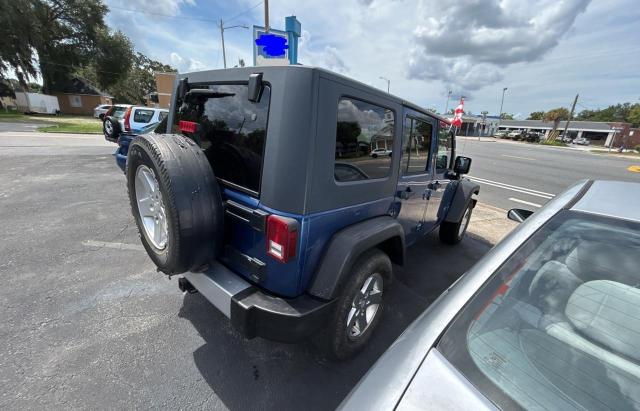 1J4BA3H10AL223220 - 2010 JEEP WRANGLER U SPORT Կապույտ լուսանկար 4