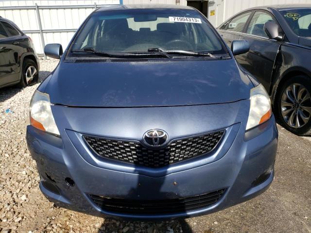 JTDBT903791338100 - 2009 TOYOTA YARIS BLUE photo 5