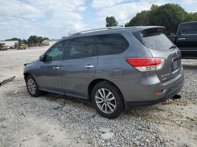 5N1AR2MN9FC613734 - 2015 NISSAN PATHFINDER S GRAY photo 2