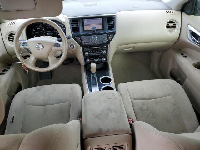 5N1AR2MN9FC613734 - 2015 NISSAN PATHFINDER S GRAY photo 8