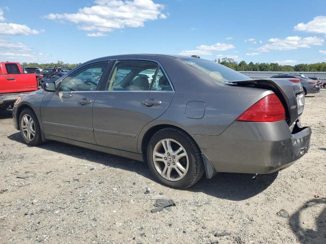 1HGCM56767A163048 - 2007 HONDA ACCORD EX GRAY photo 2