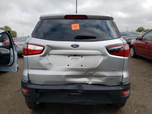 MAJ6S3GL3LC369398 - 2020 FORD ECOSPORT SE SILVER photo 6