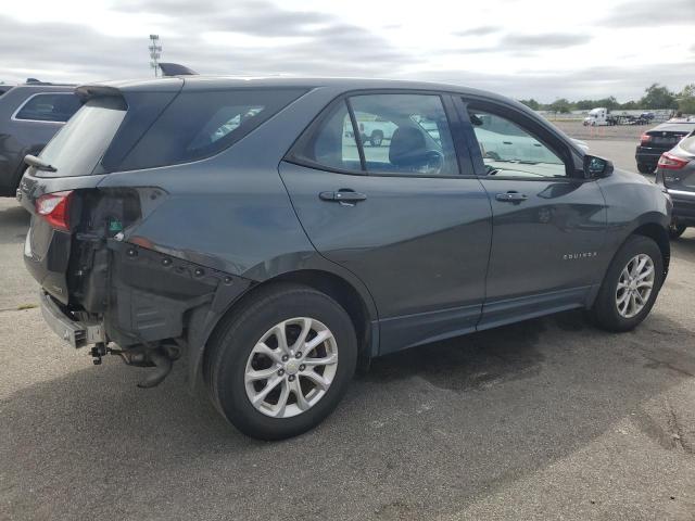 3GNAXREV1JS588873 - 2018 CHEVROLET EQUINOX LS ნაცრისფერი ფოტო 3