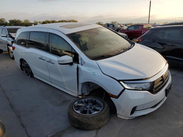 5FNRL6H98NB062209 - 2022 HONDA ODYSSEY ELITE WHITE photo 4