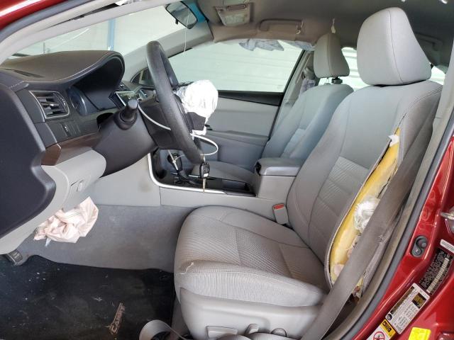 4T1BF1FK8HU641158 - 2017 TOYOTA CAMRY LE RED photo 7