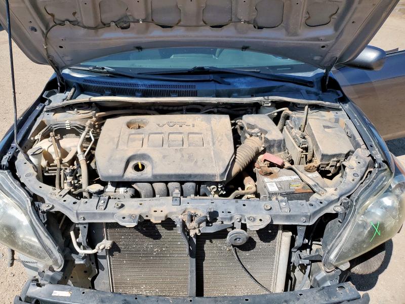 2T1BU4EE3BC630709 - 2011 TOYOTA COROLLA BASE გრაფიტი ფოტო 11