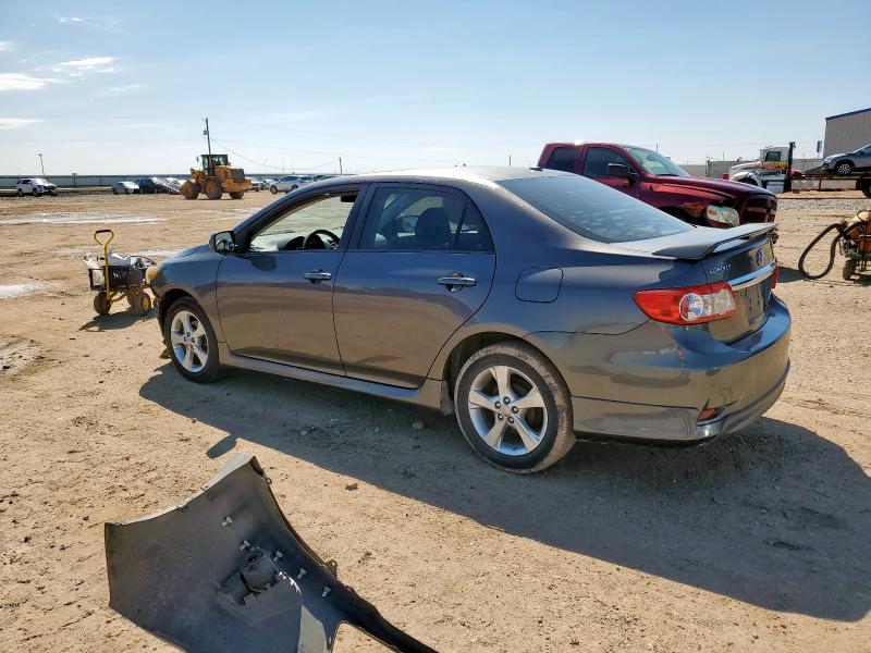 2T1BU4EE3BC630709 - 2011 TOYOTA COROLLA BASE გრაფიტი ფოტო 2